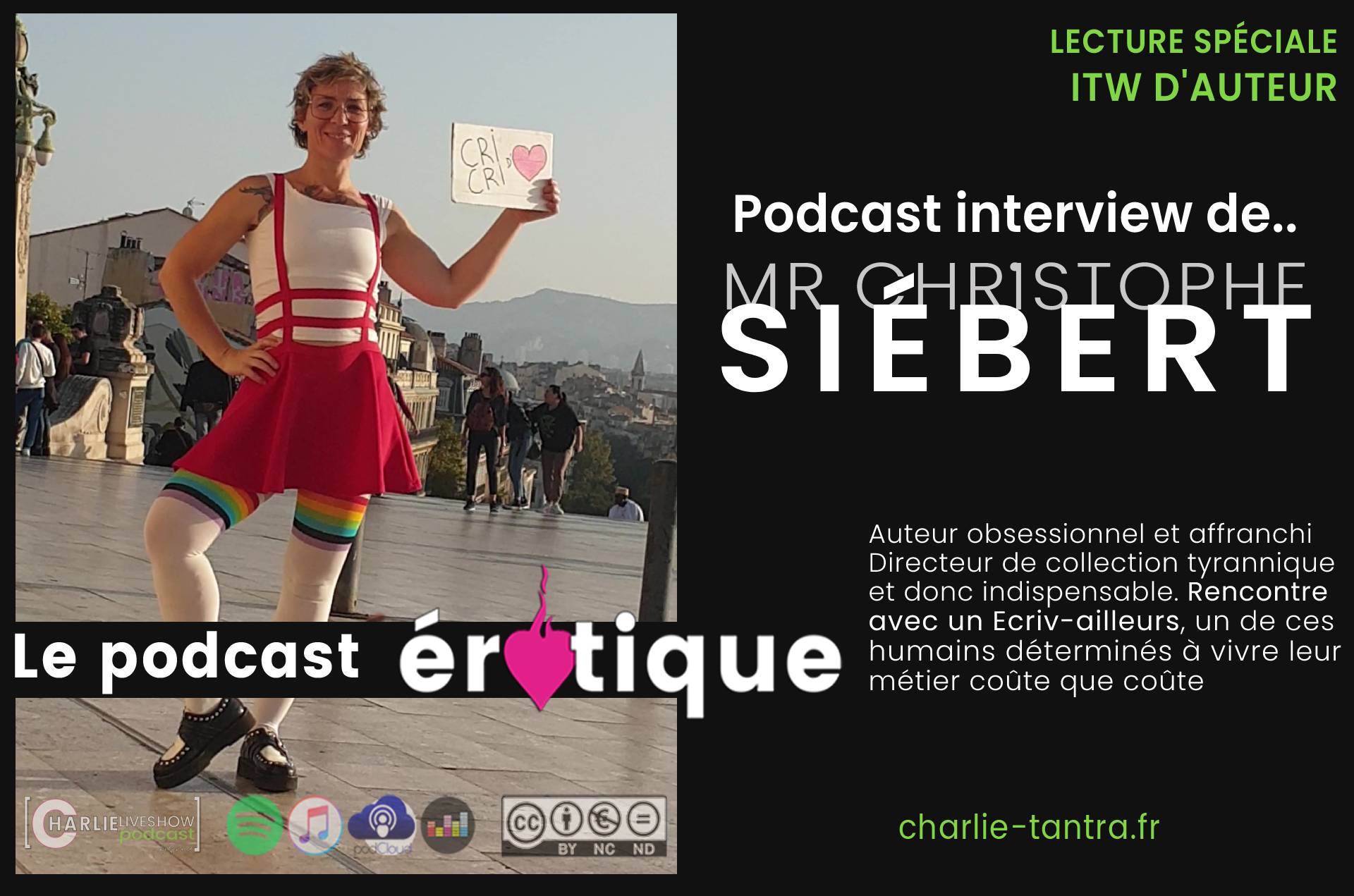 You are currently viewing Christophe Siébert. L’interview au bistrot de la gare