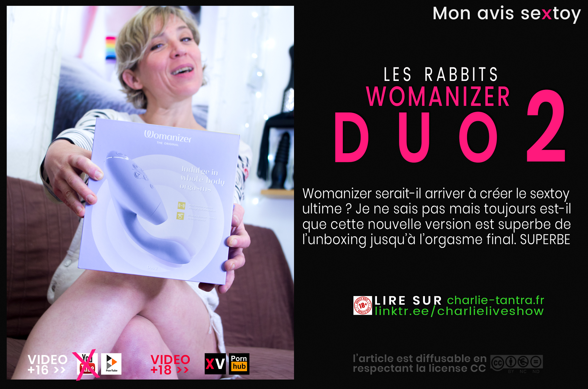 You are currently viewing Mon avis sur le womanizer DUO 2. Le sex-toy rabbit ultime !